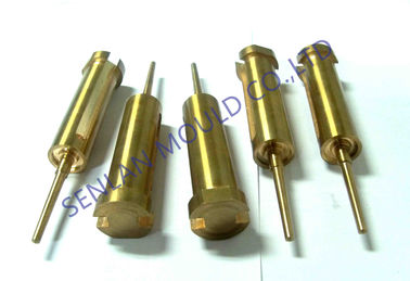 BECU-Kupferkern Pin-Spritzen-Komponenten mit Loch-Faden