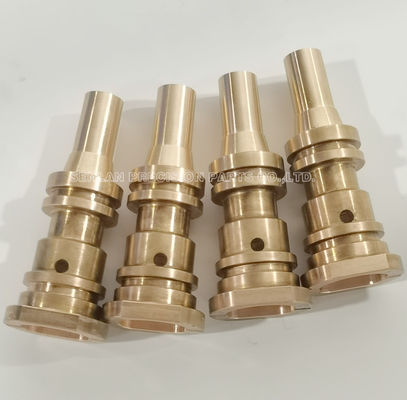 Präzisions-Brass-CNC-Gewandte Teile High-Tolerance-CNC-Bearbeitete Formkomponenten