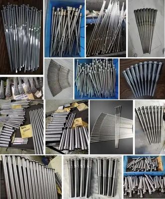 Ejektor-Pins und Ärmel. Misumi, HASCO, DME Standardkomponenten.