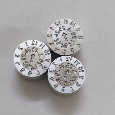 Kunststoff-Formenteile DME-Standard austauschbare Datumsstempel Formendatum Einsätze Formenkomponente Markierte Pins