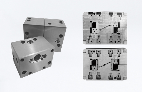ASSAB Formen aus Stahl Custom Nicht-Standard-Kerne mit 0,005 mm Präzision für Verpackungsformen