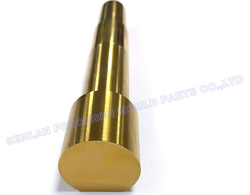 TiN beschichtet Stufen-Kern-Pins H13 Präzisionskomponenten für Druckguss- und Spritzgussformen