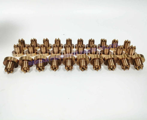 Beryllium-Kupfer-Inserte für Plastik-Injektionsformen