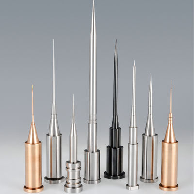 STAVAX Präzisionsstifte mit konischem Kern für medizinische Spritzgussformen